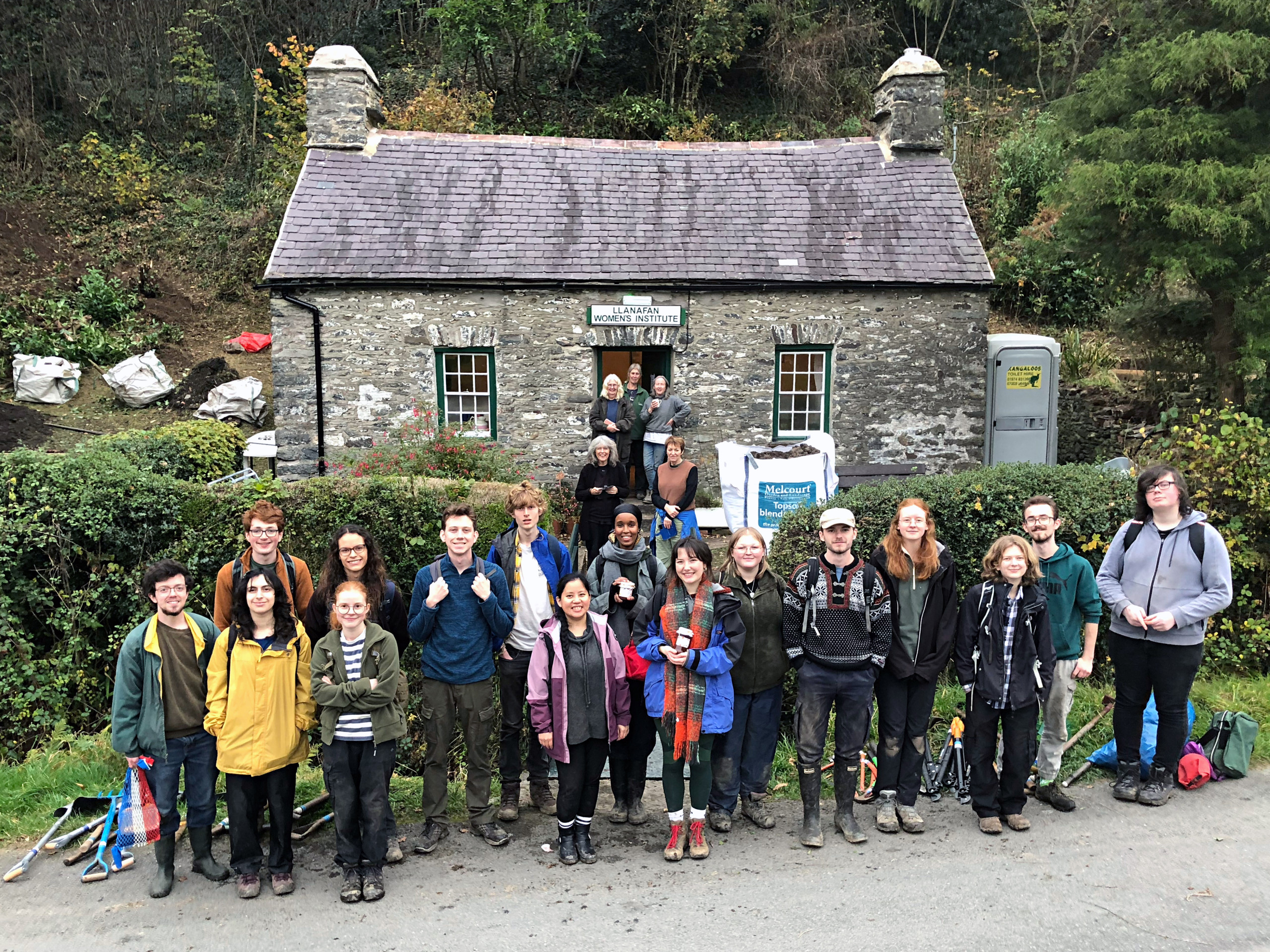 Aberystwyth Conservation Volunteers work day